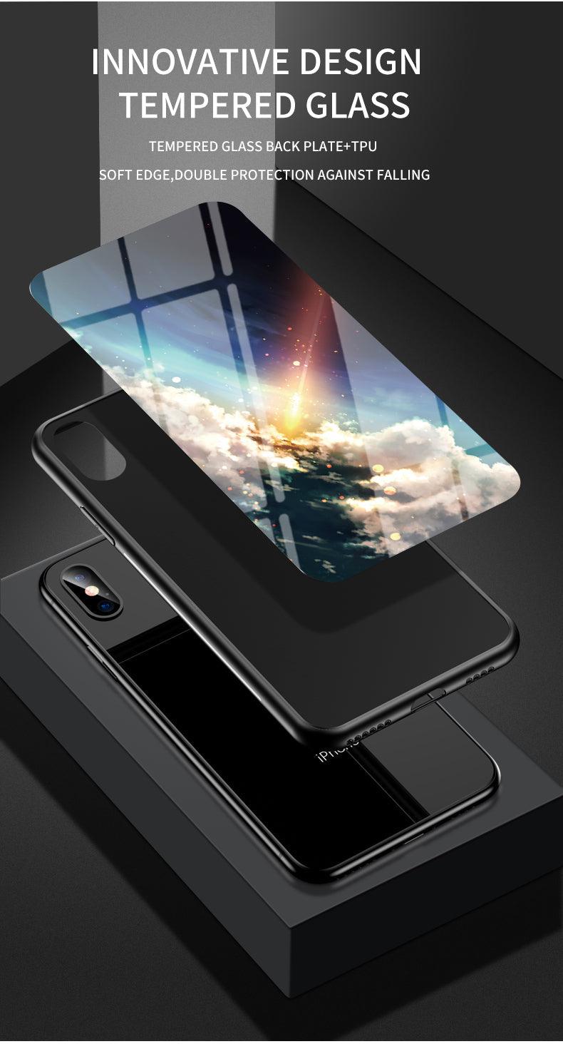 Premium Galaxies Designers Tempered Glass Phone Case - for New Apple iPhone 13Mini/13/13Pro/13ProMax - Super Savings Technologies Co.,LTD Premium Galaxies Designers Tempered Glass Phone Case - for New Apple iPhone 13Mini/13/13Pro/13ProMax - Super Savings Technologies Co.,LTD
